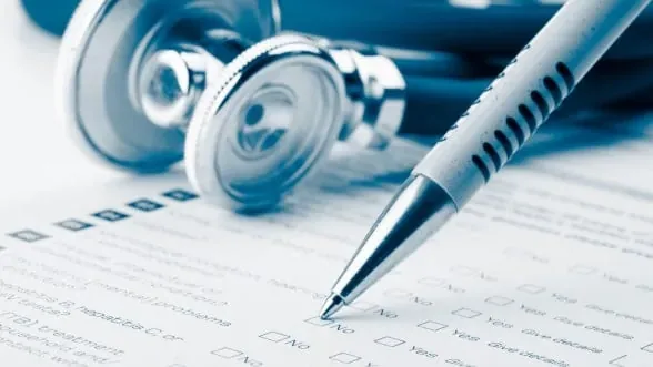 Pen on 1823 and 3008F forms